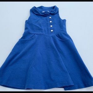 Janie and Jack, size 4, royal blue dress